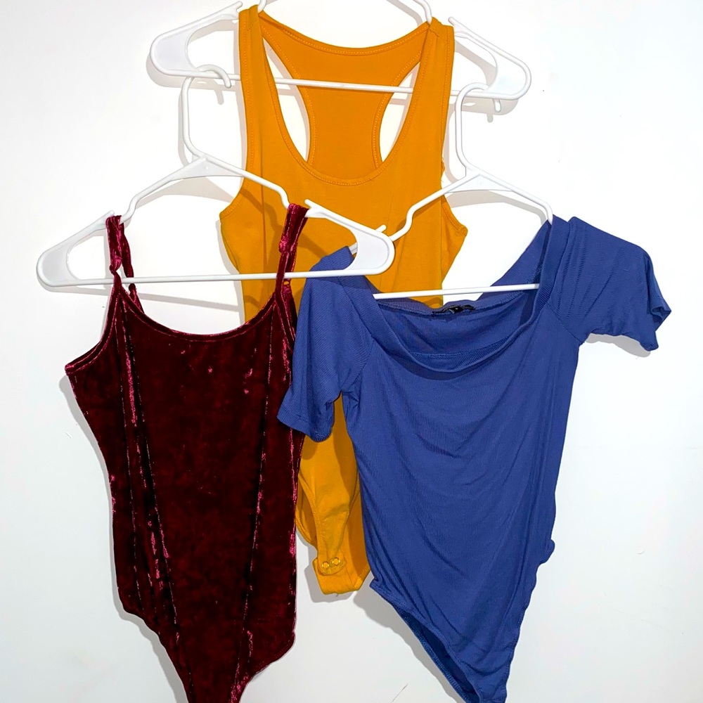 3 Fashion Nova Bodysuit Bundle